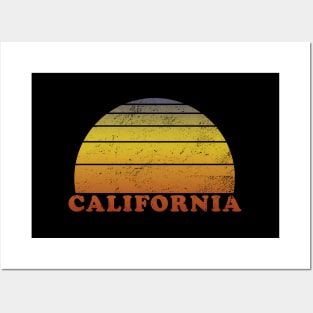 California T Throwback Surf Posters and Art